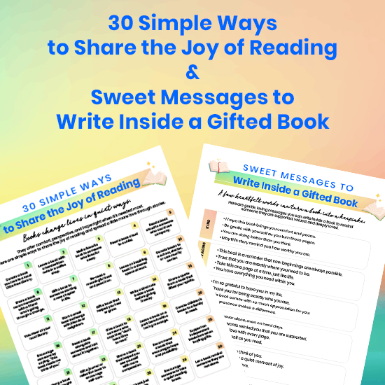 Sweet Messages to Write Inside a Gifted Book