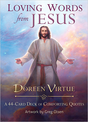 jesus words loving cards virtue doreen card deck oracle comforting angel quotes readings libros comfort soul reading