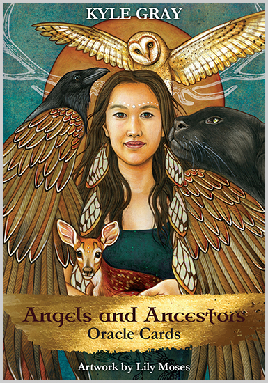 Angels and Ancestors Oracle Cards Deck Brettspiel Tarot Kartenspiel Hausparty DE 
