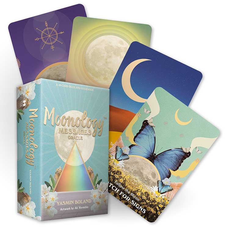 Moon Learning Tarot Card Deck 44 Cards SetMoonology Oracle Card