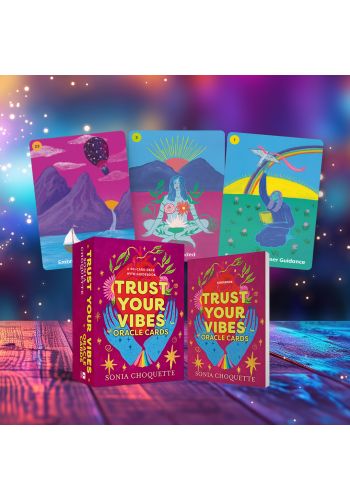 【絶版】Trust Your VIBES Oracle Cards Trust Your Vibes Oracle Cards: A 50-Card Deck with Guidebook