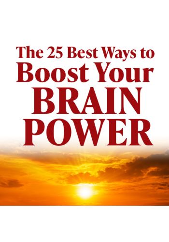 25 Best Ways To Boost Your Brain Power