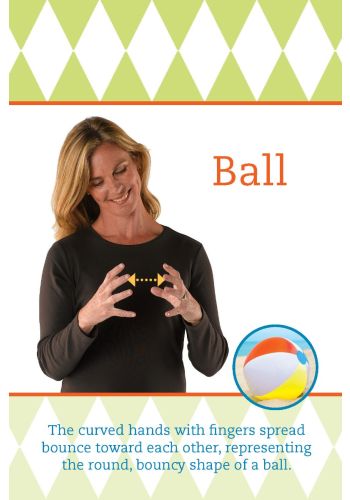 Baby Sign Language Flash Cards - A Deck of 50 American Sign