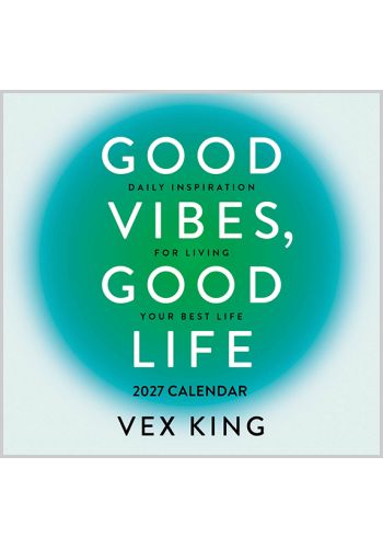 Good Vibes, Good Life Calendar 2027 view 1