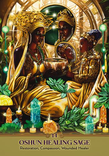 Faces of Oshun Oracle view 8
