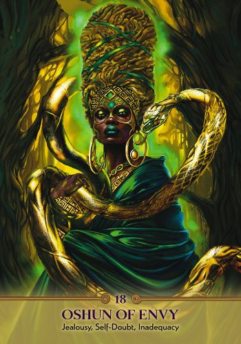 Faces of Oshun Oracle view 4