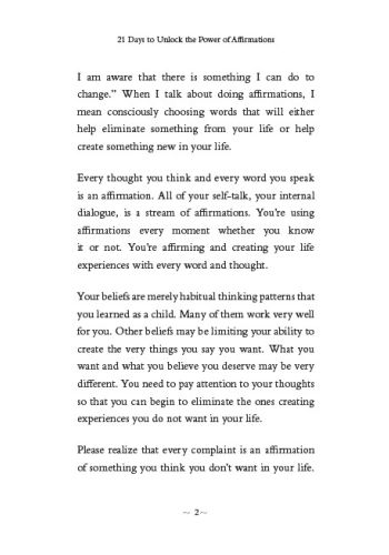 21 Days to Unlock the Power of Affirmations view 5