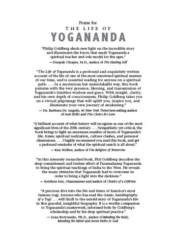 The Life of Yogananda view 2