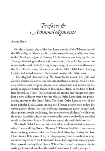 The Magical Adventures of the Sixth Dalai Lama