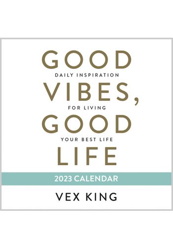 Good Vibes, Good Life 2023 Calendar