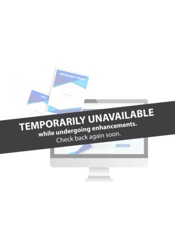Will & Trust Kit: TEMPORARILY UNAVAILABLE