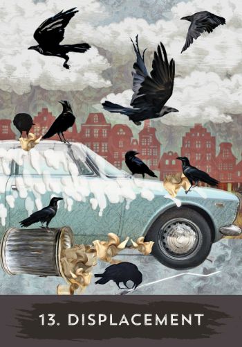 Urban Crow Oracle: A 54-Card Deck and Guidebook: Cullinane