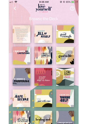 How to love yourself cards How to love yourself cards