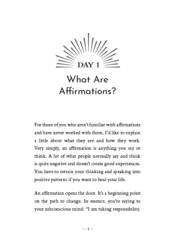 21 Days to Unlock the Power of Affirmations