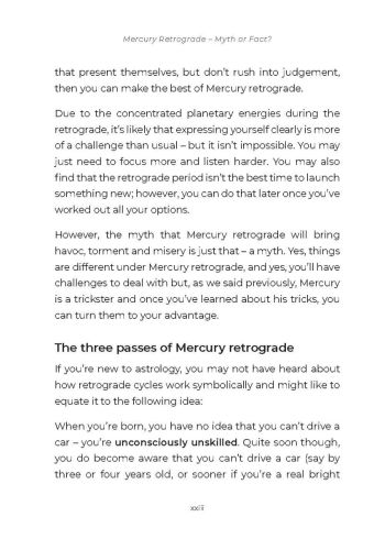 The Mercury Retrograde Book