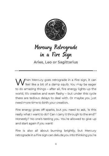 The Mercury Retrograde Book