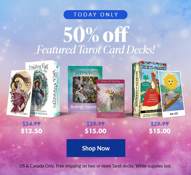 Tarot Tuesday Featured Card Decks Banner