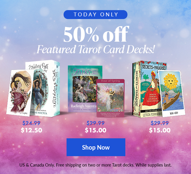 Tarot Tuesday Featured Card Decks Banner