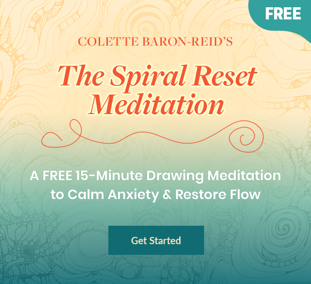 AOM Free Drawing Meditation Banner